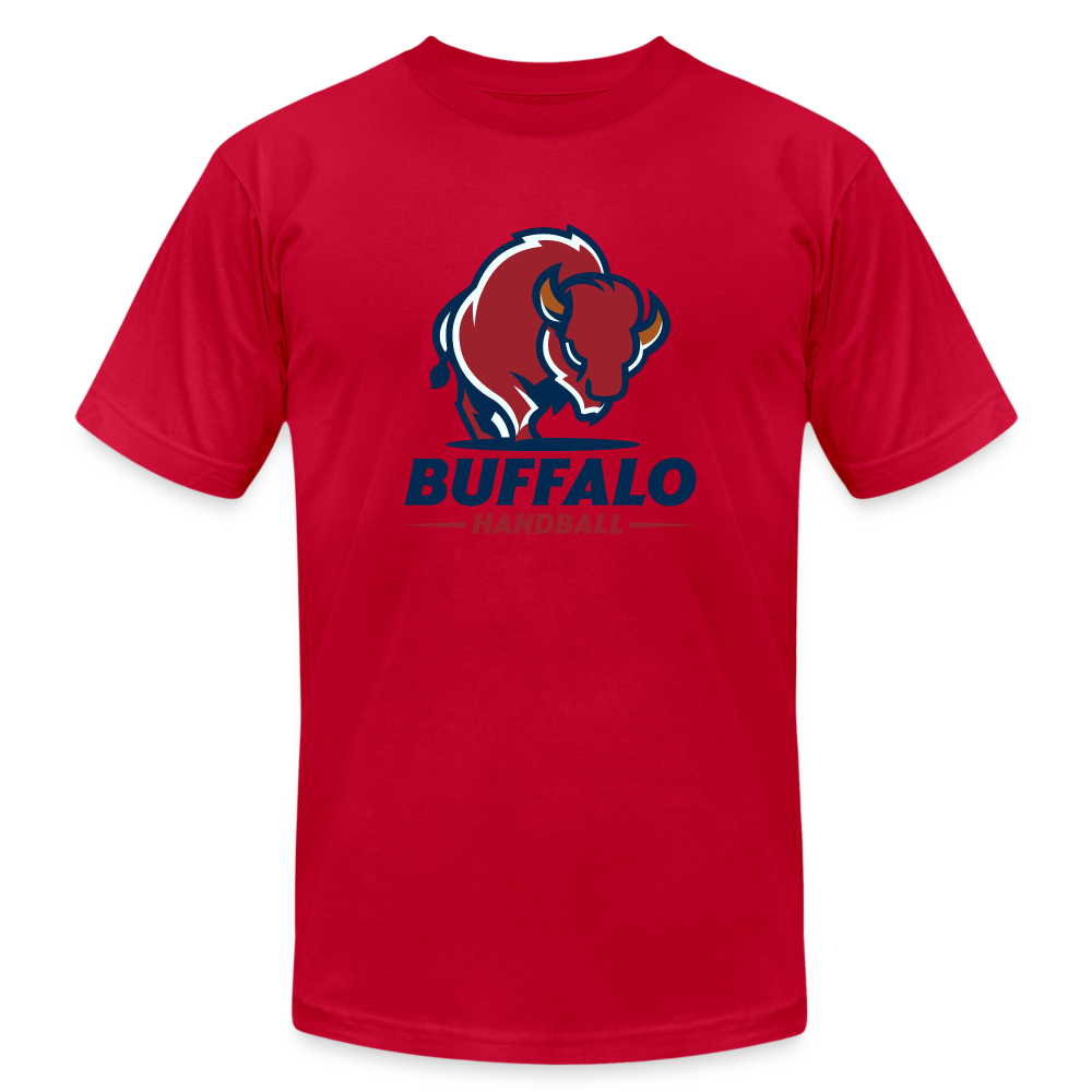 Unisex Jersey T-Shirt by Bella + Canvas - red